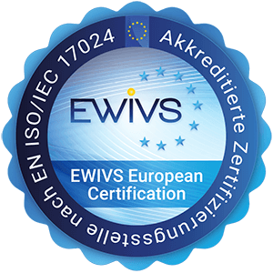 EWIVS Certification GmbH Siegel - Überwachende Zertifizierungsstelle